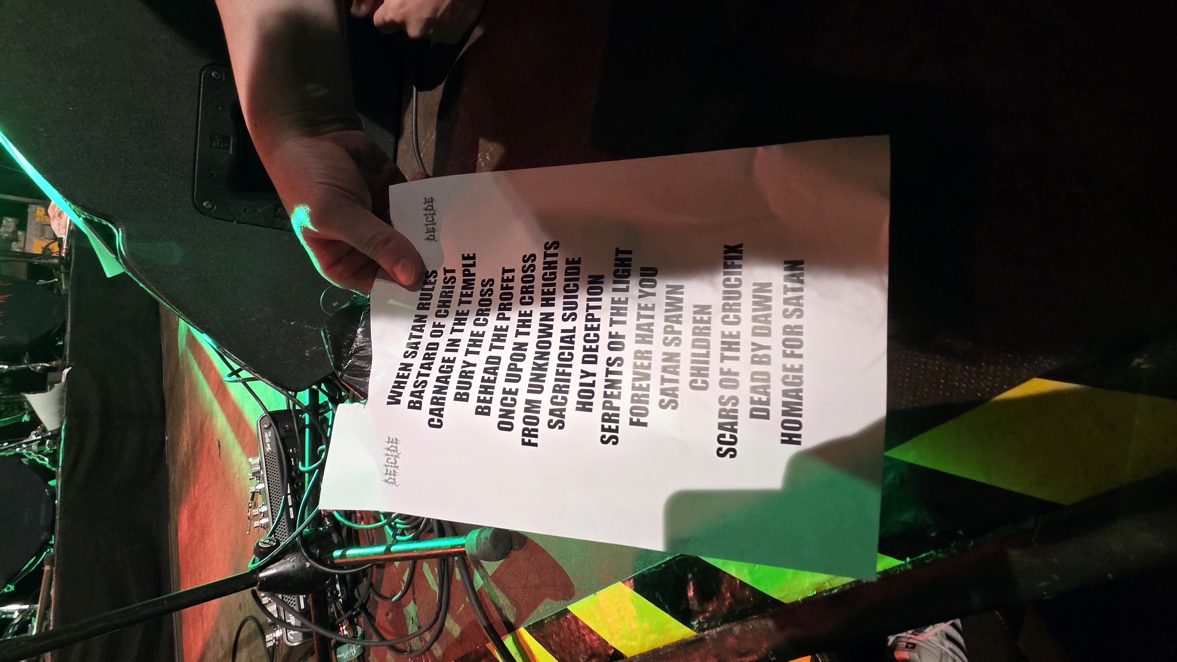 Setlist